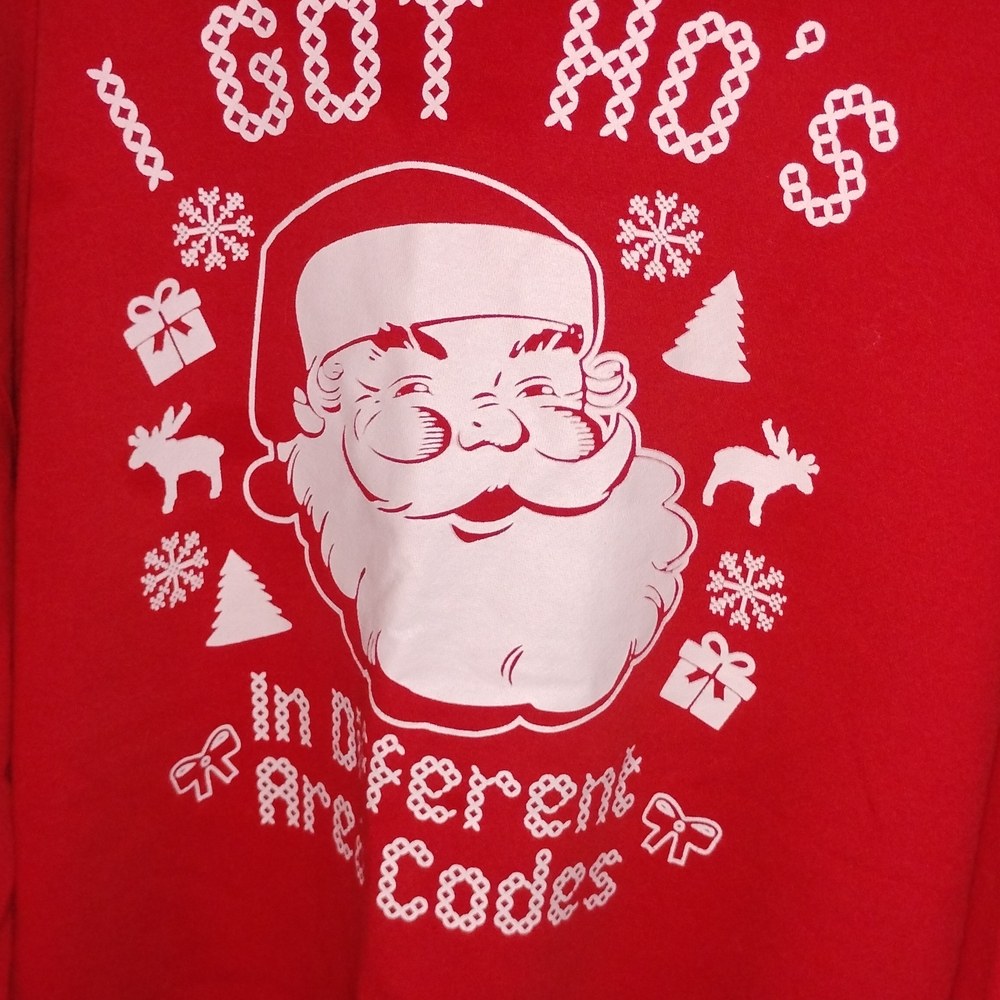 Red Santa Crewneck Sweater